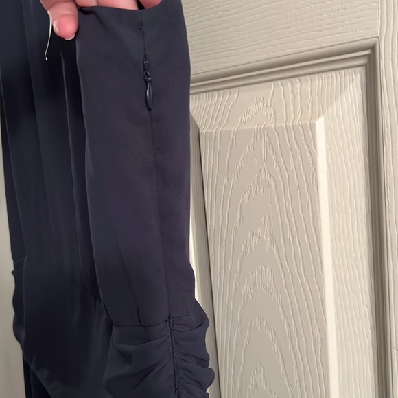 Theory Sleeveless Haridee Navy Dress - Picture 6 of 7